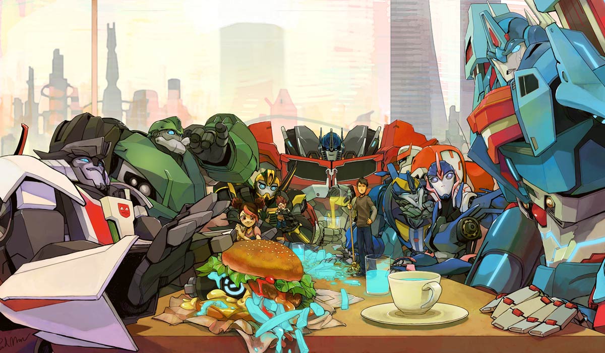 Fan Art Friday: Transformers by techgnotic on DeviantArt