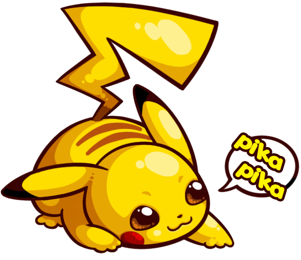 Say Hello! Pikachu [PNG] by ZOomERart on DeviantArt