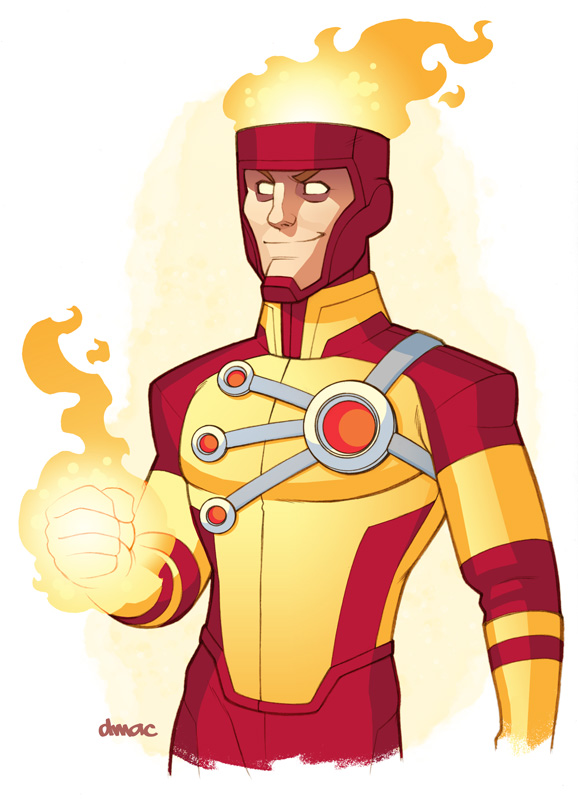 Firestorm The Nuclear Man By D Mac On Deviantart